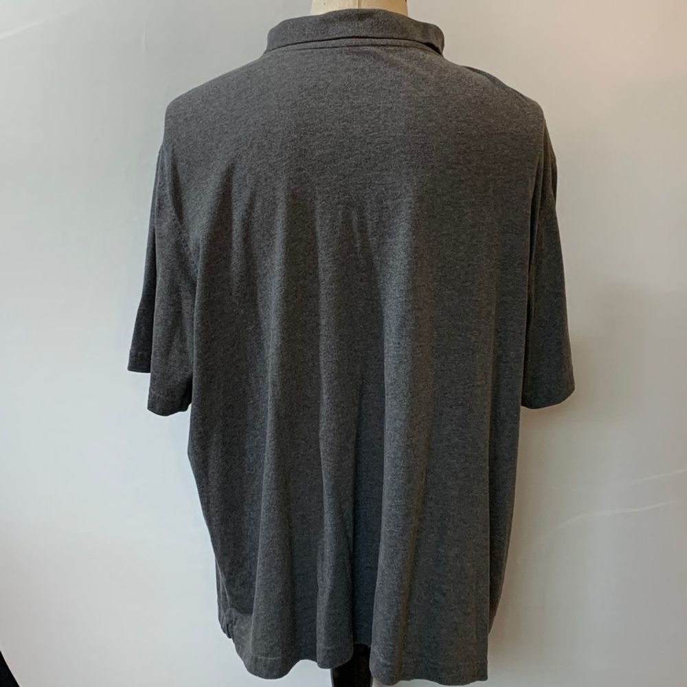 GEORGE Gray Polos Shirt Size 3XL - Picture 2 of 4